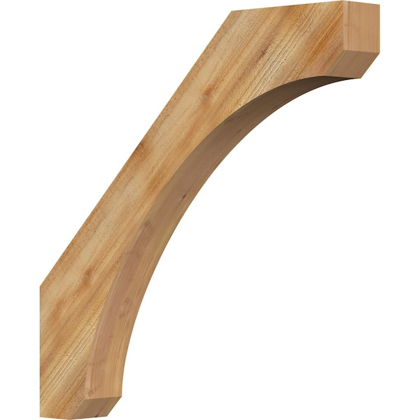 Ekena Millwork 4"W x 30"D x 30"H Legacy Rough Sawn Knee Brace, Western Red Cedar BRC04X30X30LEC00RWR - main